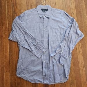 Mens Blue Ralph Lauren Blake short button up shirt XL